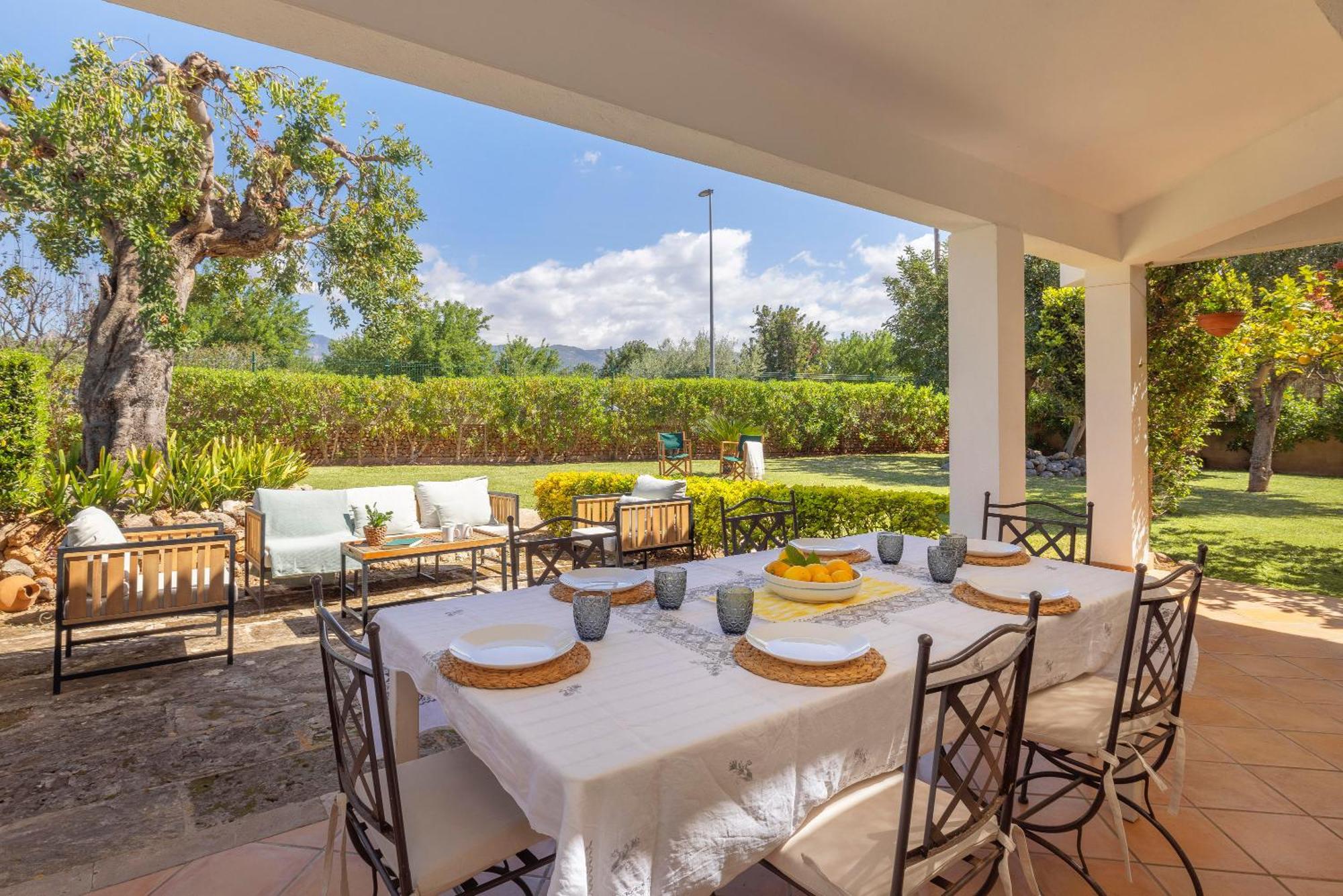 Ideal House For Two Families With Pool And Barbecue Palmanyola Екстер'єр фото